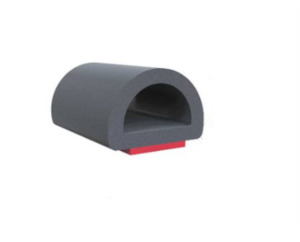 Hardware: Proflex Sponge Adhesive Backed Strip D 18 x 12mm Per Metre