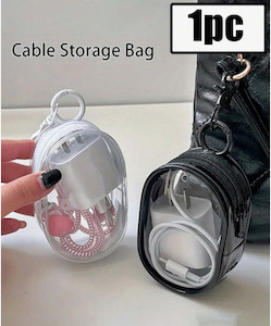 Hardware: Mini Cable Bag W Circ Clip