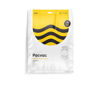 Filta Pacvac Superpro Sms Multi Layered Vacuum Cleaner Bags 10 Pk