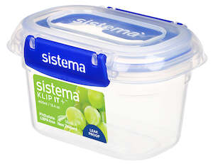 Sistema Sale: Sistema KLIP IT PLUS™ 400ml Rectangle Food Storage Container