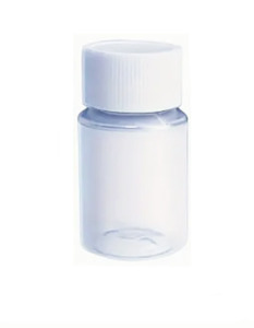 Cosmetic Pharmaceutical Containers: PET Jar W Screw Cap Top