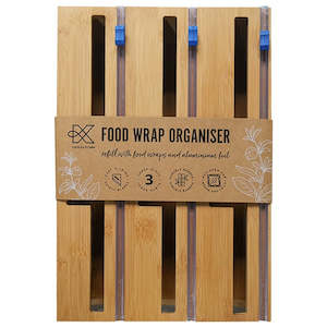 Kates Glass Kitchen: Kates Bamboo Food Wrap Organiser
