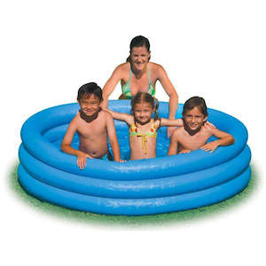 Pool Se: Intex Crystal Blue Pool, 3-Ring