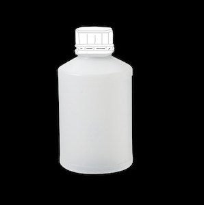 500ml Round Boston Bottle 38mm W White Cap