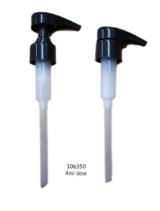 Commercial Storage Jerry Cans: Lotion Pump Dispenser 28-410 4ml Dose Ball Valve Lock-down Head DT155