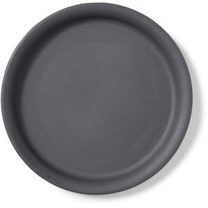 Décor Terrace Round Saucer – 300mm, Pewter