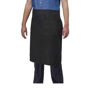 Filta Cleaning: Filta Full Length Waist Apron W Pocket - Black Bulk x 5