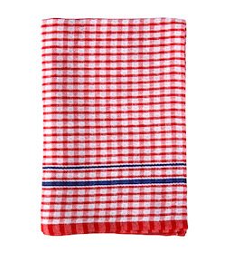 Filta Cleaning: Filta Cotton Tea Towel Blue-Red (45 cm X 65 cm) Pack of 36