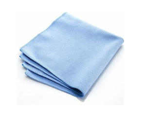 Filta Commercial Microfibre Cloth - Glass Aqua 30x36mm Pack of 10
