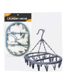 Pegs Galore: Ideé Hanging Laundry Dryer 20 Pegs