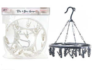 Pegs Galore: Peg Clothes Hanger Round 18 Peg