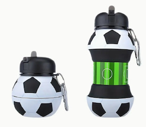 Foldable Soccer Sports Bottle 500ml