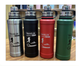 Drink Bottles: 800ml Vacuum Flask - Hot & Cold