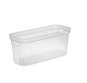 Brand Sterilite: Sterilite Narrow Storage Bin Clear