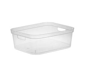 Brand Sterilite: Sterilite Short Storage Bin Clear