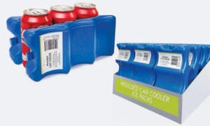Kitchen: Moulded Can Cooler Ice Pack 650Ml