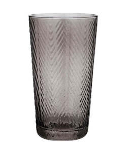 Ashdene Ladelle: Artemis Charcoal Glass Highball Tumbler