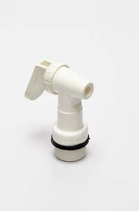 Commercial Storage Jerry Cans: Snap Tap Long Thread White 3/4"