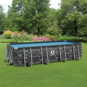 Avenli 5.40m x 2.5m x 1.22m (17.7'x 8.2'x 48") Frame Plus Rect Pool Set