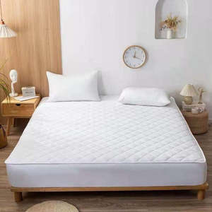 Bedroom Accessories: Cotton Mattress Protector + 2 Pillowcases