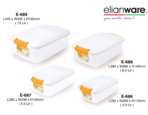 Seal Lock Container W Lid