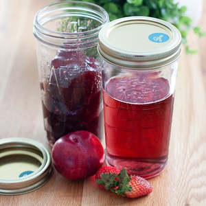 Kitchen: Agee Wide Mouth Preserving Jar 500ml