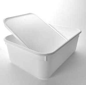 Storage: ICECREAM Pail 2 Lit Square W Lid