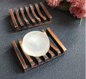 Soap Saver Bamboo Dark