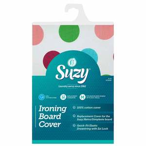 Laundry: Suzy Patterned Cotton Ironing Board Cover - Assorted styles