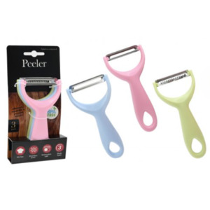 Kitchen: Y-Shape S/Steel Peeler 3pk