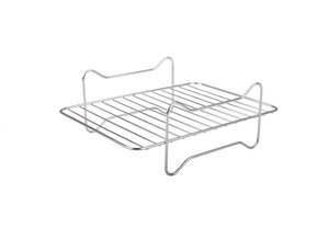 S/Steel Rectangle Air Fryer Rack 22x16cm