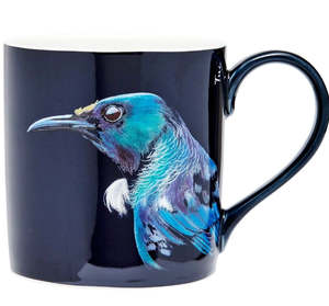 Kitchen: Majestic Birds Tui City Mug