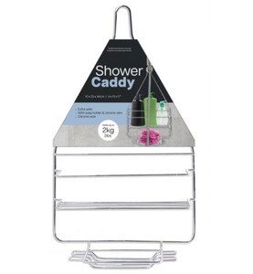 Bathroom: Shower Caddy, Chrome, 440x250x100mm
