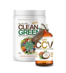 Yum Naturals: Yum Natural Clean & Green Superfood + Free Coconut Cider