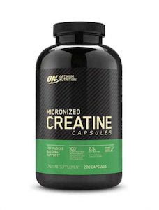 After Pay Sale: Optimum Nutrition Creatine Caps - 200 Caps