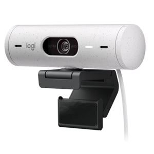 Web Cameras: Logitech Brio 500 - Off White