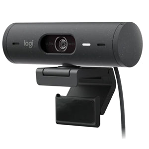 Web Cameras: Logitech Brio 500 - Graphite