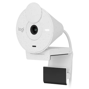 Web Cameras: Logitech Brio 300 - Off White