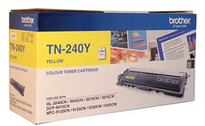 Brother Printers Accessories: Brother TN-240Y Yellow Toner