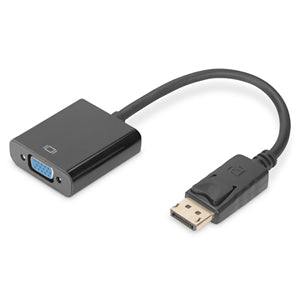 Cables Monitor Video: DisplayPort (M) to VGA (F) Adapter Cable