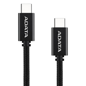 Cables Monitor Video: ADATA USB Type-C (M) to USB Type-C (M) Cable 1m 480Mbps 100W