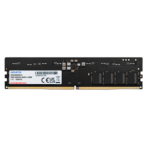 Memory Desktops: Adata 16GB DDR5-5600 RAM DIMM  Lifetime wty
