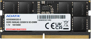 Memory Notebooks: ADATA 8GB DDR5-5600 CL46 SODIMM Lifetime wty