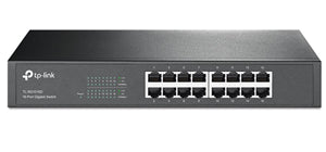 Network Switches: TP-Link SG1016D 16 Port Gigabit Switch Steel Case
