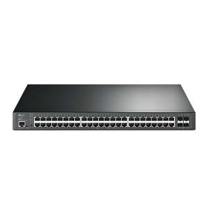 Network Switches: TP-Link SG3452XP Omada SDN 52 Port PoE+ Gigabit Managed Switch 10GbE