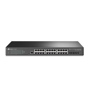 Network Switches: TP-Link SG3428X Omada SDN 24 Port Gigabit Managed Switch 10GbE