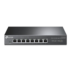 Network Switches: TP-Link SG108-M2 8 Port 2.5 Gigabit Switch Steel Case