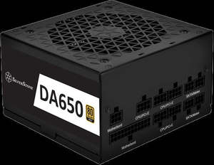 Silverstone DA650-G Gold 650W Modular ATX PSU 3yr wty