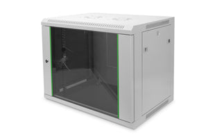Server Cabinets: Digitus 9U 19" Wall Mount Server Cabinet 600(w)x450(d)x505(h)