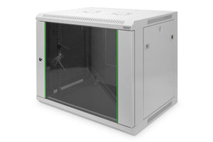 Server Cabinets: Digitus 12U 19" Wall Mount Server Cabinet 600(w)x450(d)x638(h)